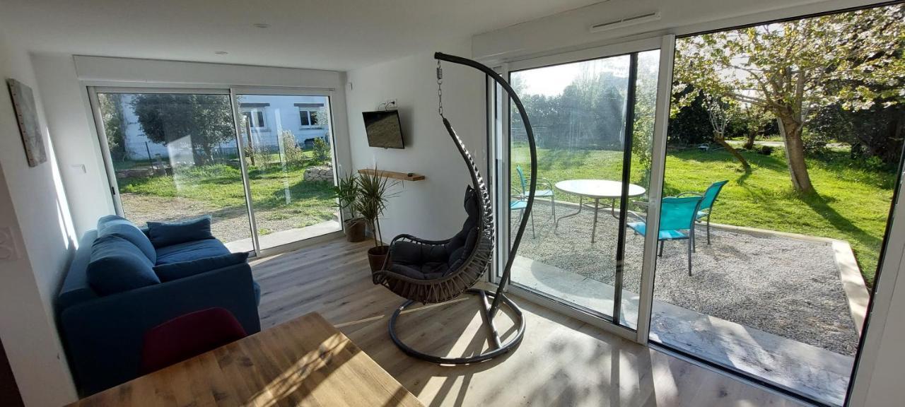 Maison De Vacances 4 Pers Avec Jardin Privatif A 1Km Plage Lines Et 300M De La Mer De Gavres - Ar Pil Jadur Plouhinec  Ngoại thất bức ảnh